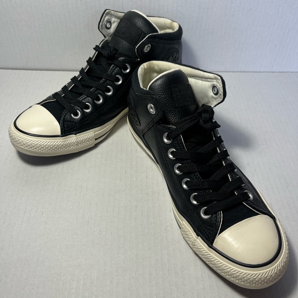 Converse Chuck Taylor All Star Black High-Top Men's Sneakers - Picture 1 of 8